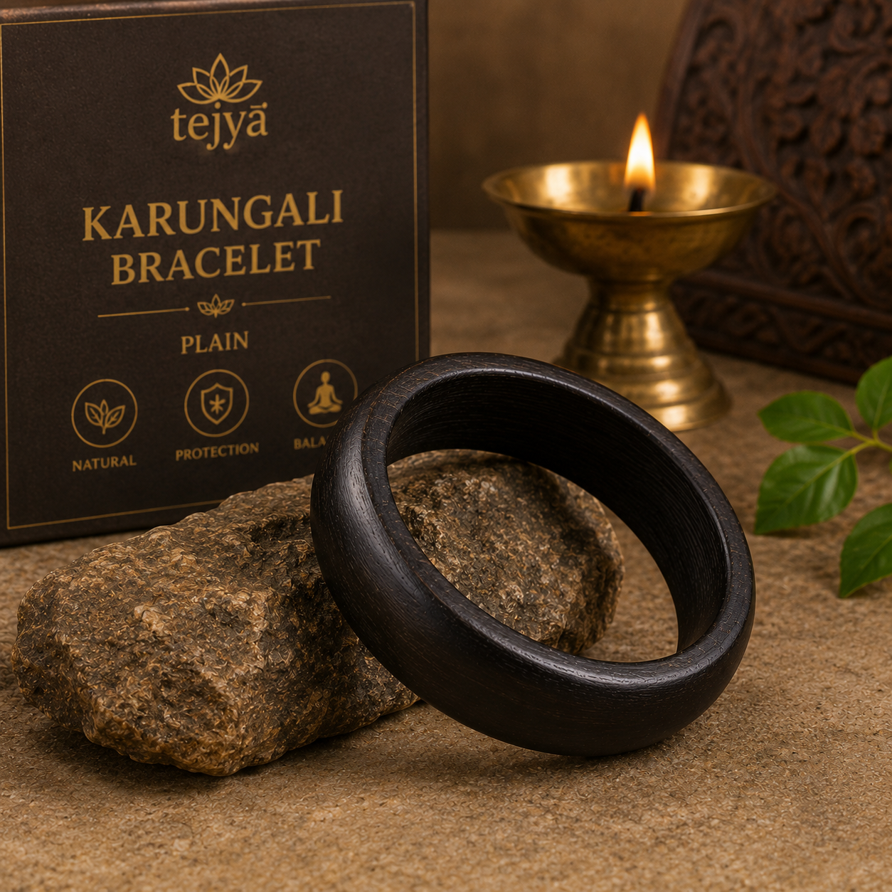 Karungali Bracelet Plain